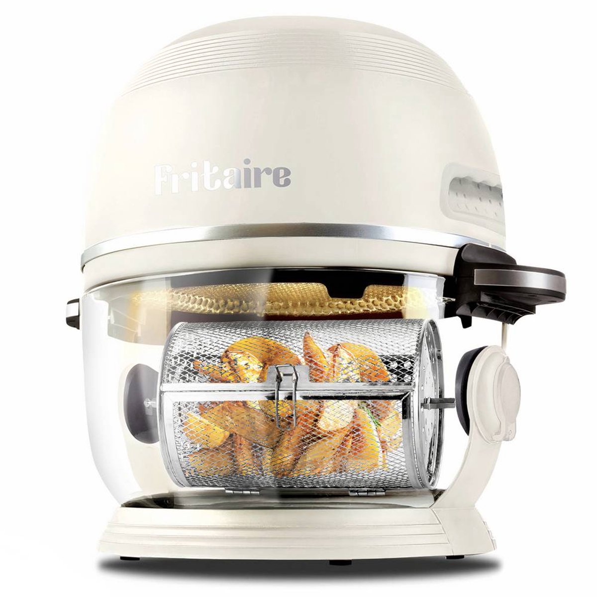 Fritaire 11462 Airfryer met Dubbele Lade - BPA-vrij - Wit - afbeelding 2