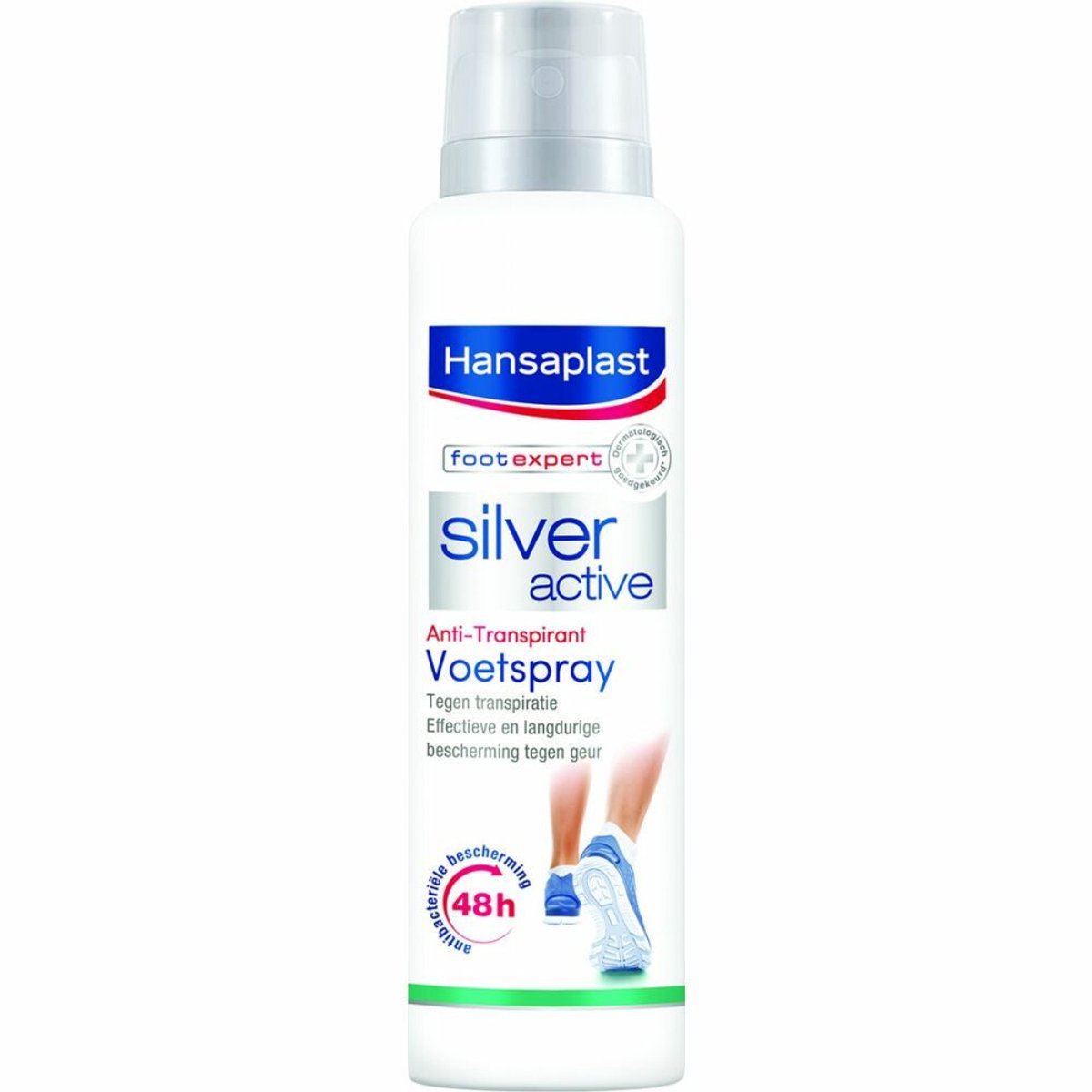 Hansaplast Silver Active Deo - 3 x 150 ml - Voordeelverpakking