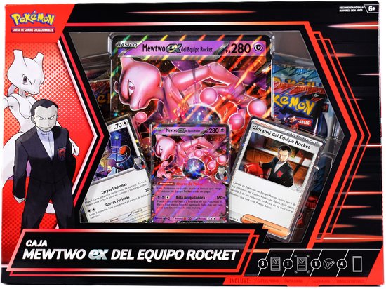 Pokemon Pokemon TCG - Team Rocket’s Mewtwo ex Box - ES TCG