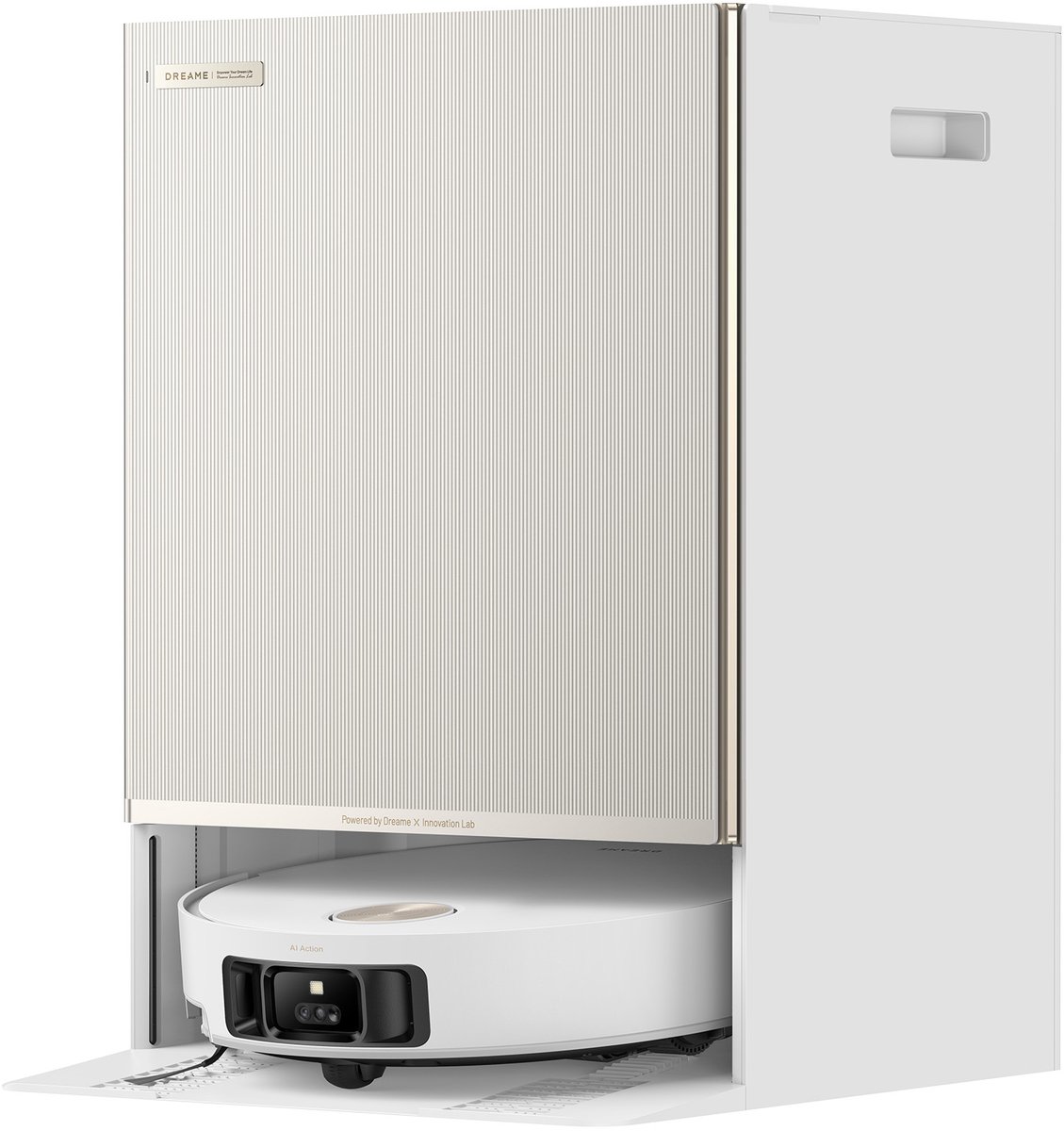 Dreame Matrix10 Ultra White – Robotstofzuiger én dweil met automatische dweilwissel – 30.000 Pa zuigkracht – 100°C zelfreinigend systeem – Voor tapijt, harde vloeren en drempels