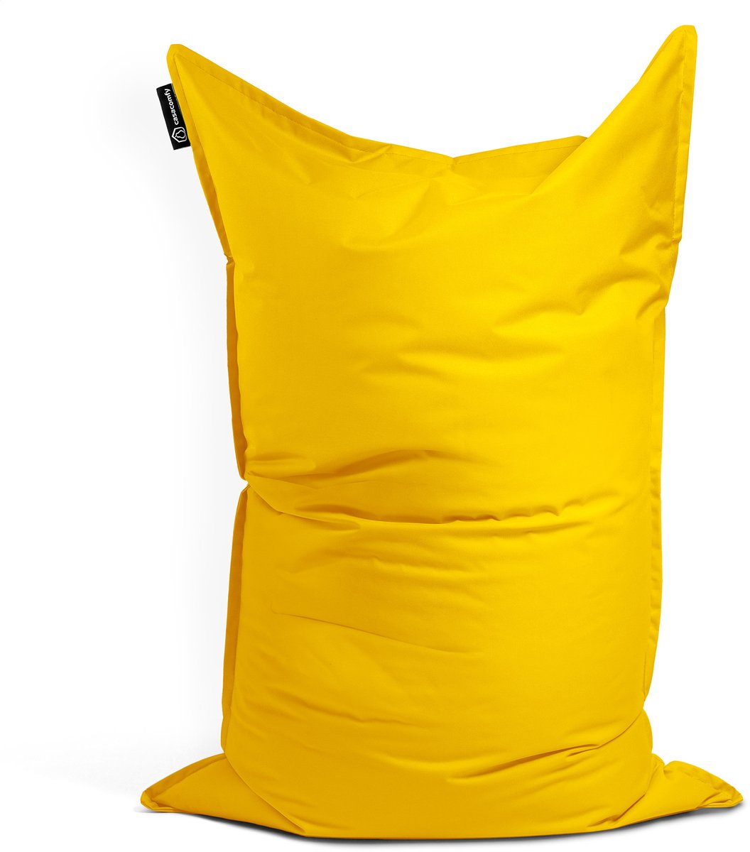 Casacomfy - Original Zitzak - Zitkussen - 100x150 - Geel - Binnen & Buiten