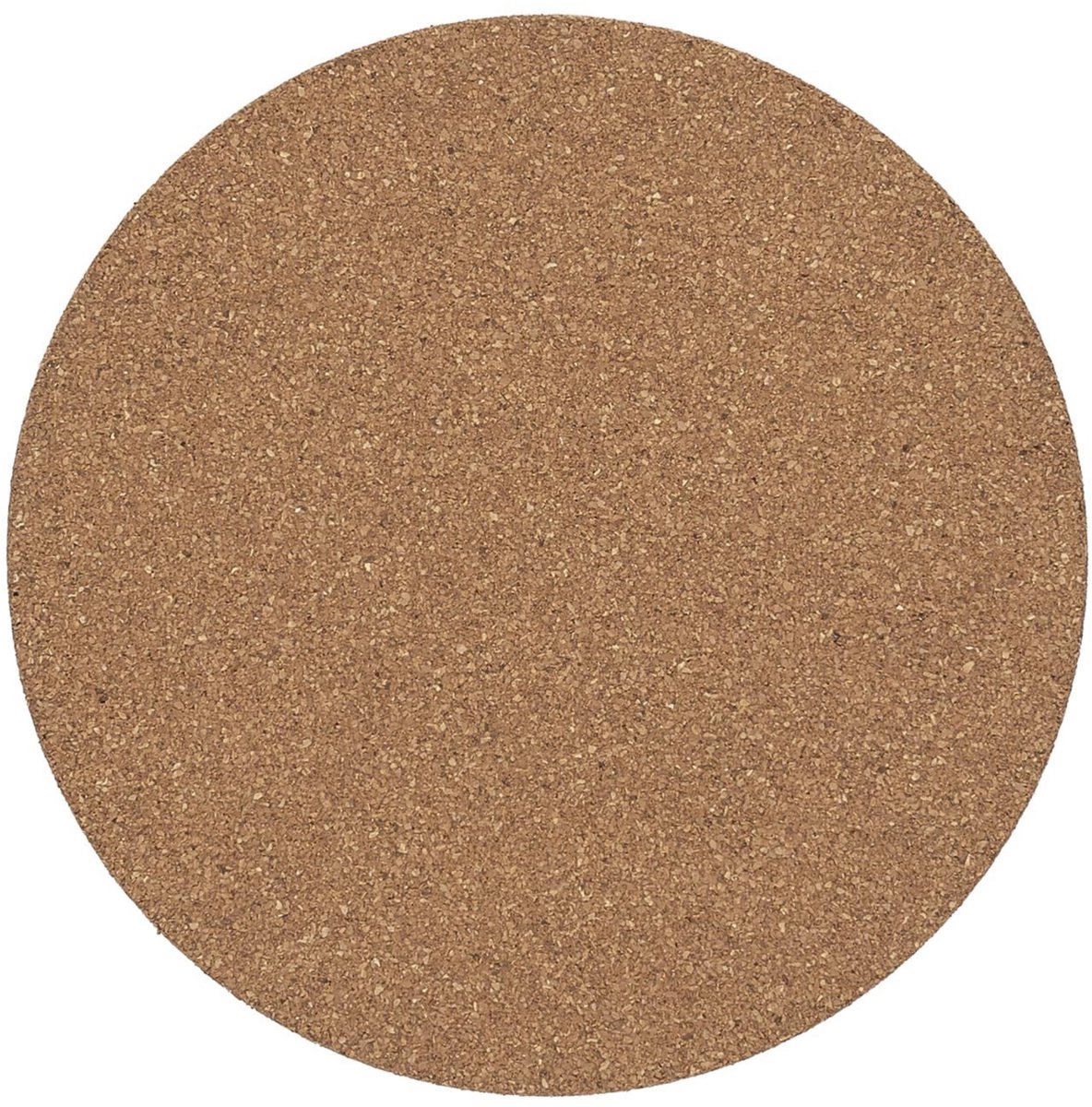 Cook Concept Onderzetter - 2x - kurk - rond - D19 cm - voor pannen - hittebestendig