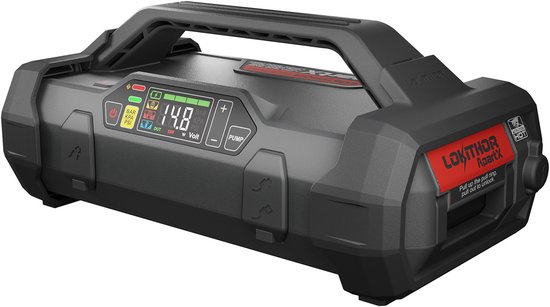 Lokithor Jumpstarter ApartX + Luchtcompressor - Verwisselbare batterij (exclusief) - Compressor 10 BAR - USB-C - Zaklamp