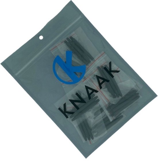 Knaak Darts Set zwarte dart shafts - 10 sets (30 stuks) - Inbetween - darts shafts - Cadeau van Knaak — afbeelding 2