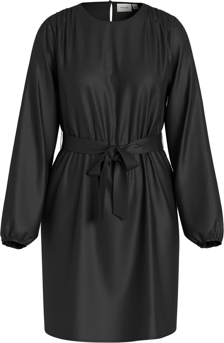 VILA - VIENNA RAVENNA L/S O-NECK DRESS - NOOS - Dames - Mini jurken