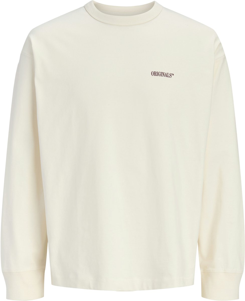 JACK & JONES - JORFREDERIKSBERG BACK TEE LS CN SN Heren T-shirt
