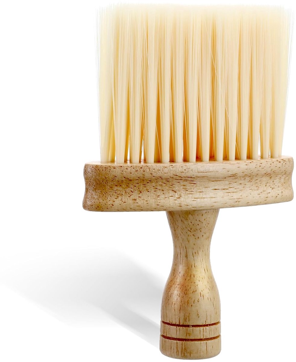 Kappersborstel Hoog Kwaliteit - Nekborstel - Nekkwast -Professionele Barber Brush