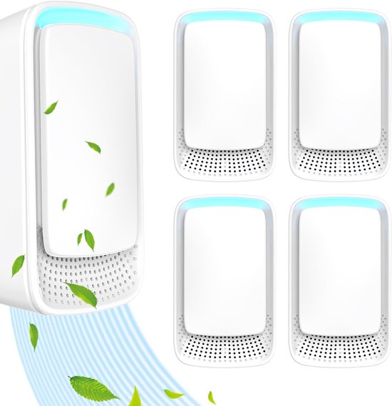 Plug-in luchtreiniger met negatieve ionen - 4-pack