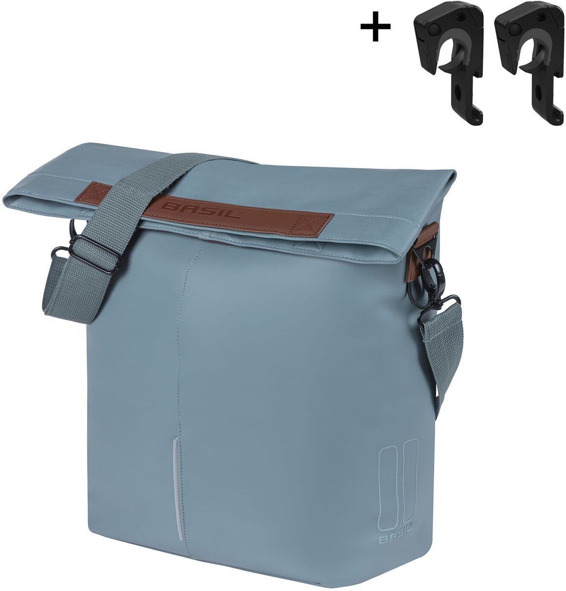 BASIL Fietstas Shopper XL 32 x 16 x 37 cm zwart