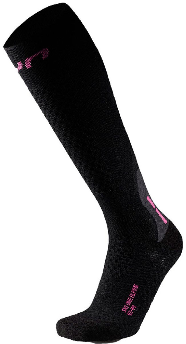 Uyn Ski One Alpine Merino Lange Sokken Vrouw Zwart