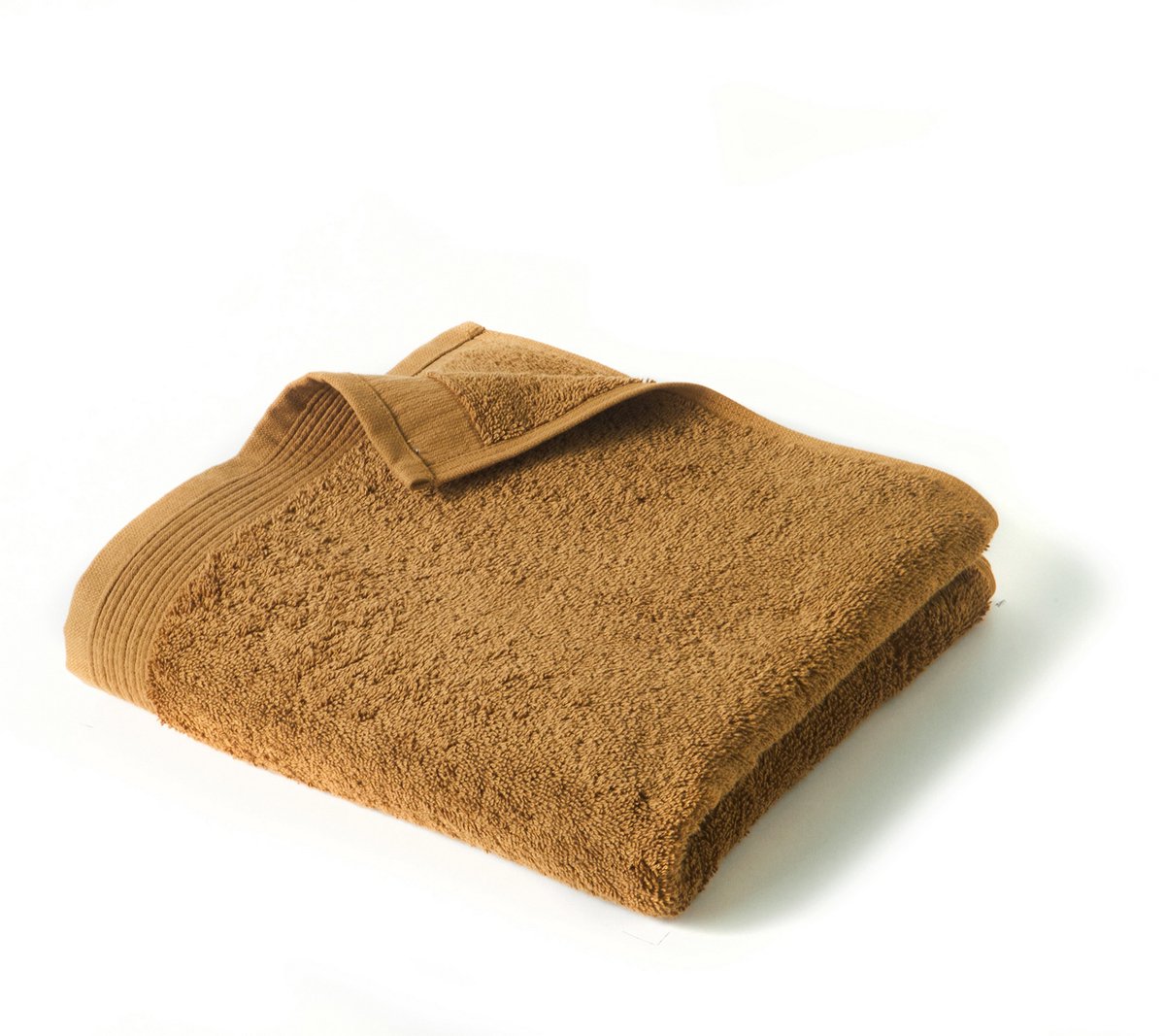 Blanc des Vosges Luxe Badhanddoek Uni - ocre - 50x100 cm - 100% microkatoen - 600 g/m²