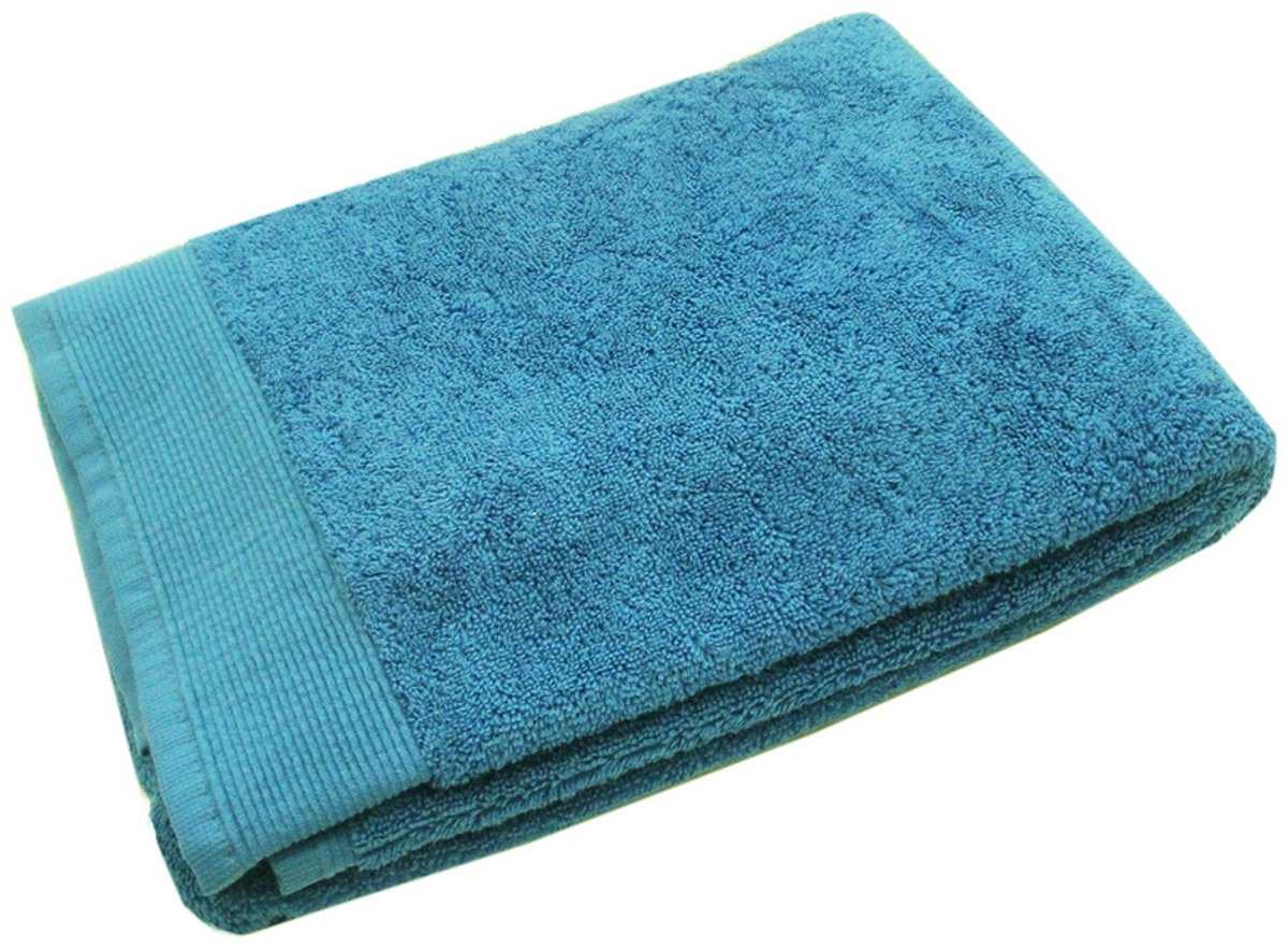 Blanc des Vosges Luxe Badhanddoek Uni - céladon - 50x100 cm - 100% microkatoen - 600 g/m²