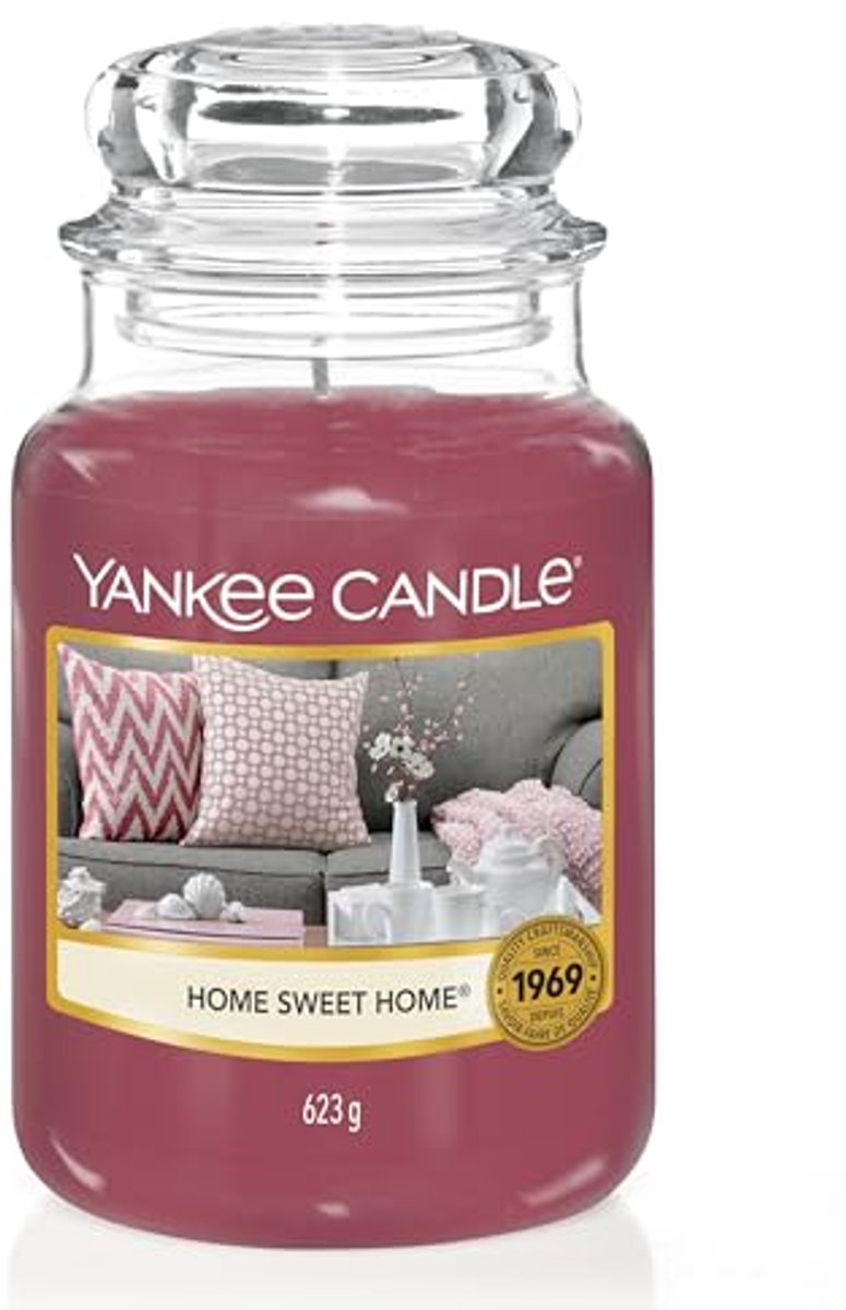 Geurkaars met een brandtijd van 150 uur | Home Sweet Home geur | Perfect voor gezellige avonden