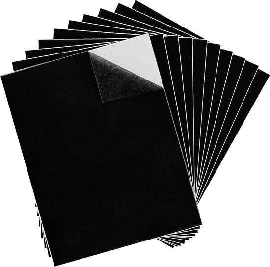 Zelfklevende foam sterren harten glitter 19 29mm -100 stuks