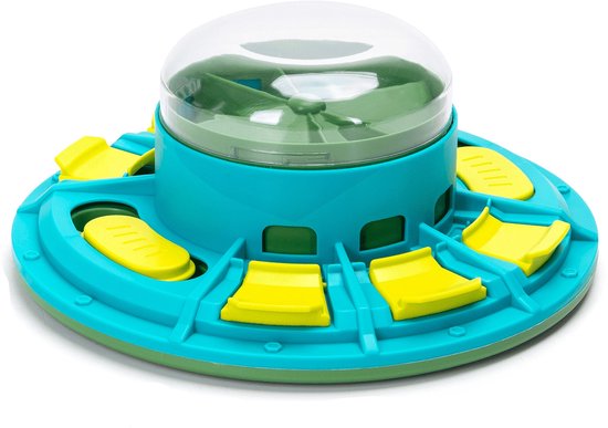 Voedseldispenser Hondenspeelgoed – Interactieve Puzzelbal Die Traag Eten Leuk Maakt! Geschikt Voor Kleine En Middelgrote Honden én Katten