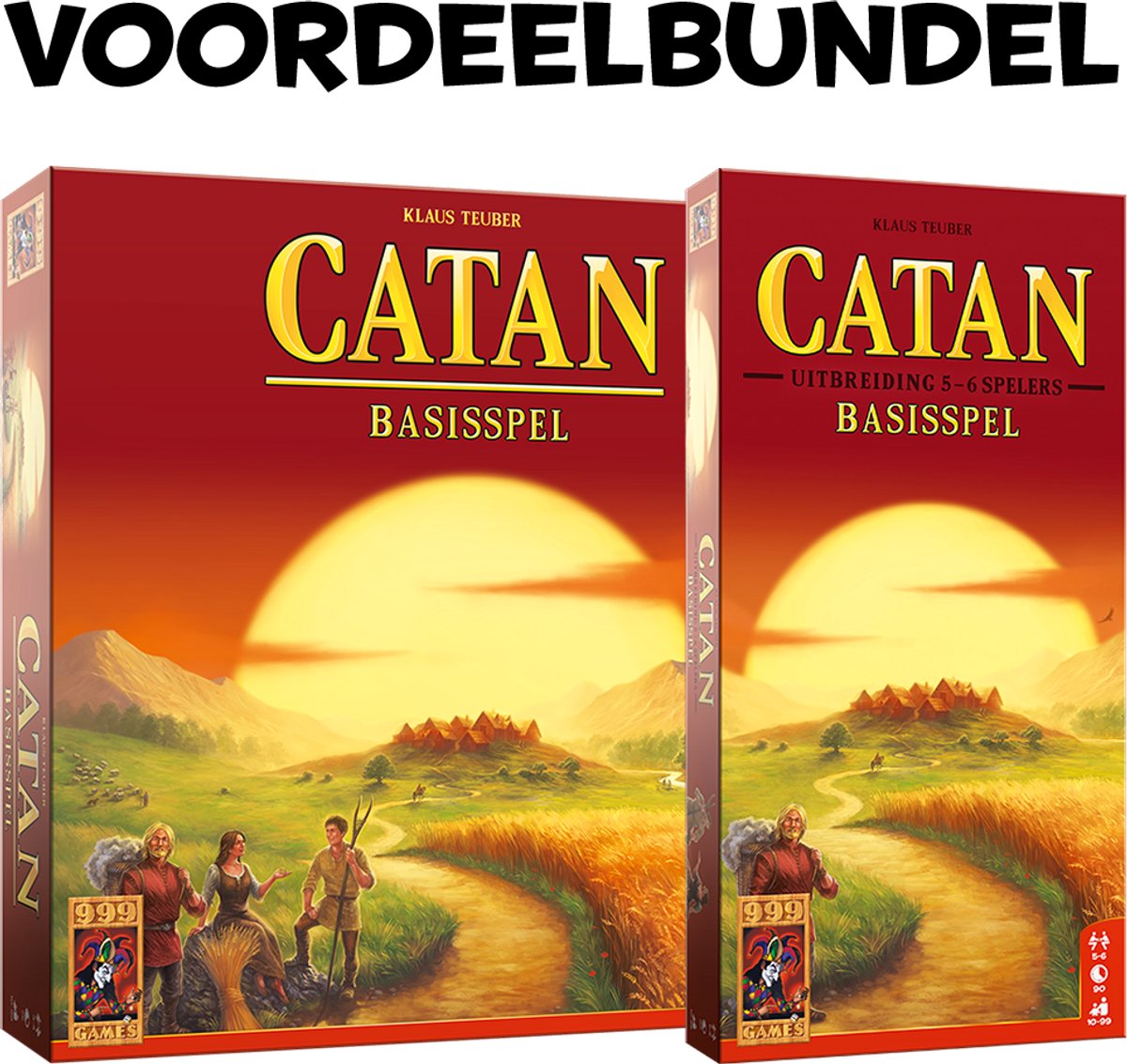 999 Games - Catan Voordeelbundel! Basis + Uitbreiding 5/6 bundel — afbeelding 2