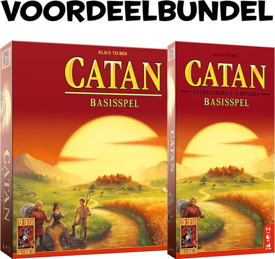999 Games - Catan Voordeelbundel! Basis + Uitbreiding 5/6 bundel