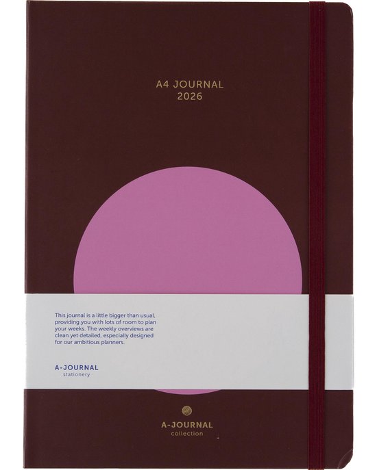 A4 My Journal Agenda 2026 - circle