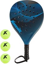 Racchetta da padel Vairo Across Orange Sand Finish