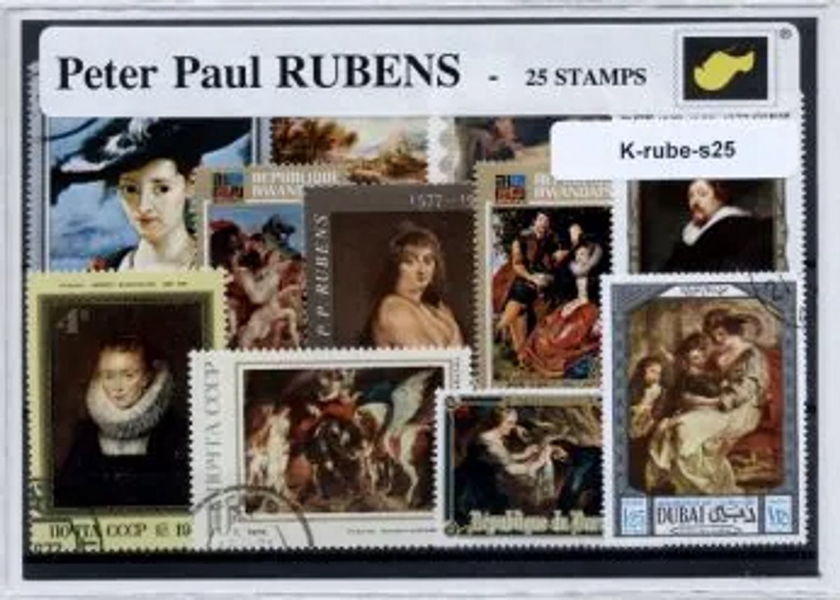 25 stamps – Peter Paul Rubens