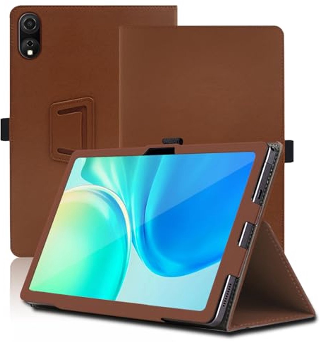 Tablethoes met Opvouwbare Standaard en Potloodhouder voor 10.92 inch Tablets