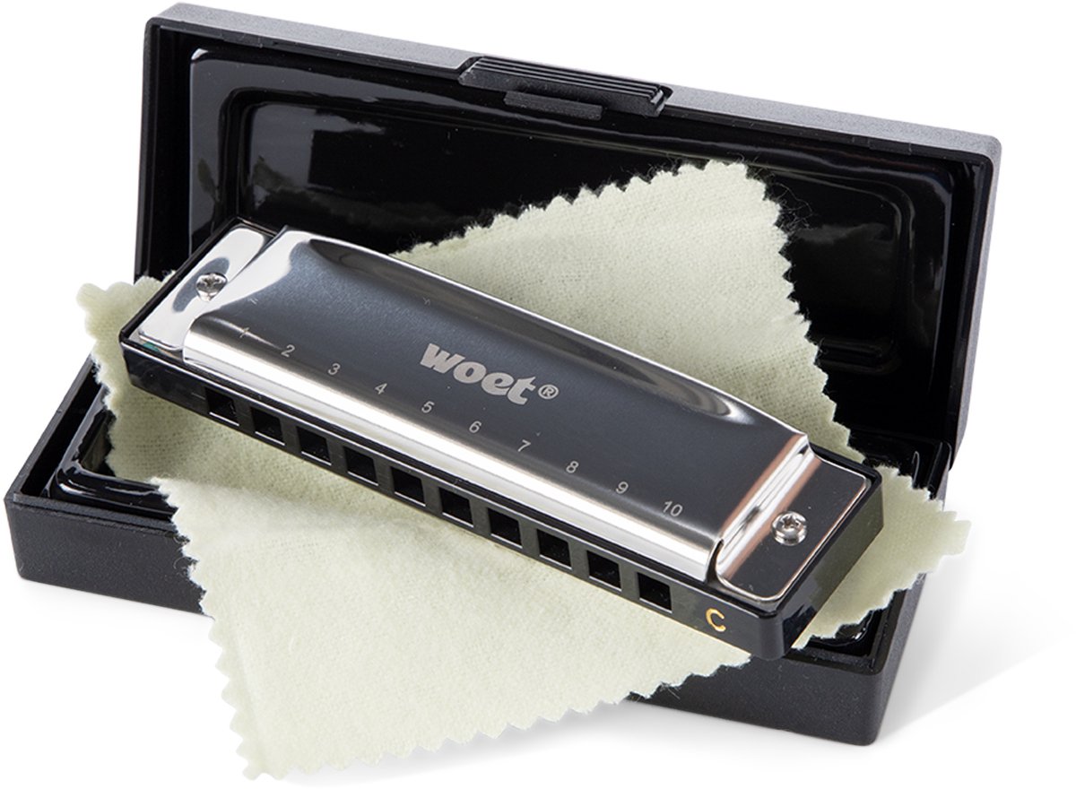 Woet® Mondharmonica - Speelgoed Muziekinstrument voor Kinderen - Stimuleert Muzikale Ontwikkeling - Educatief Speelgoed - Vanaf 3 Jaar — afbeelding 2