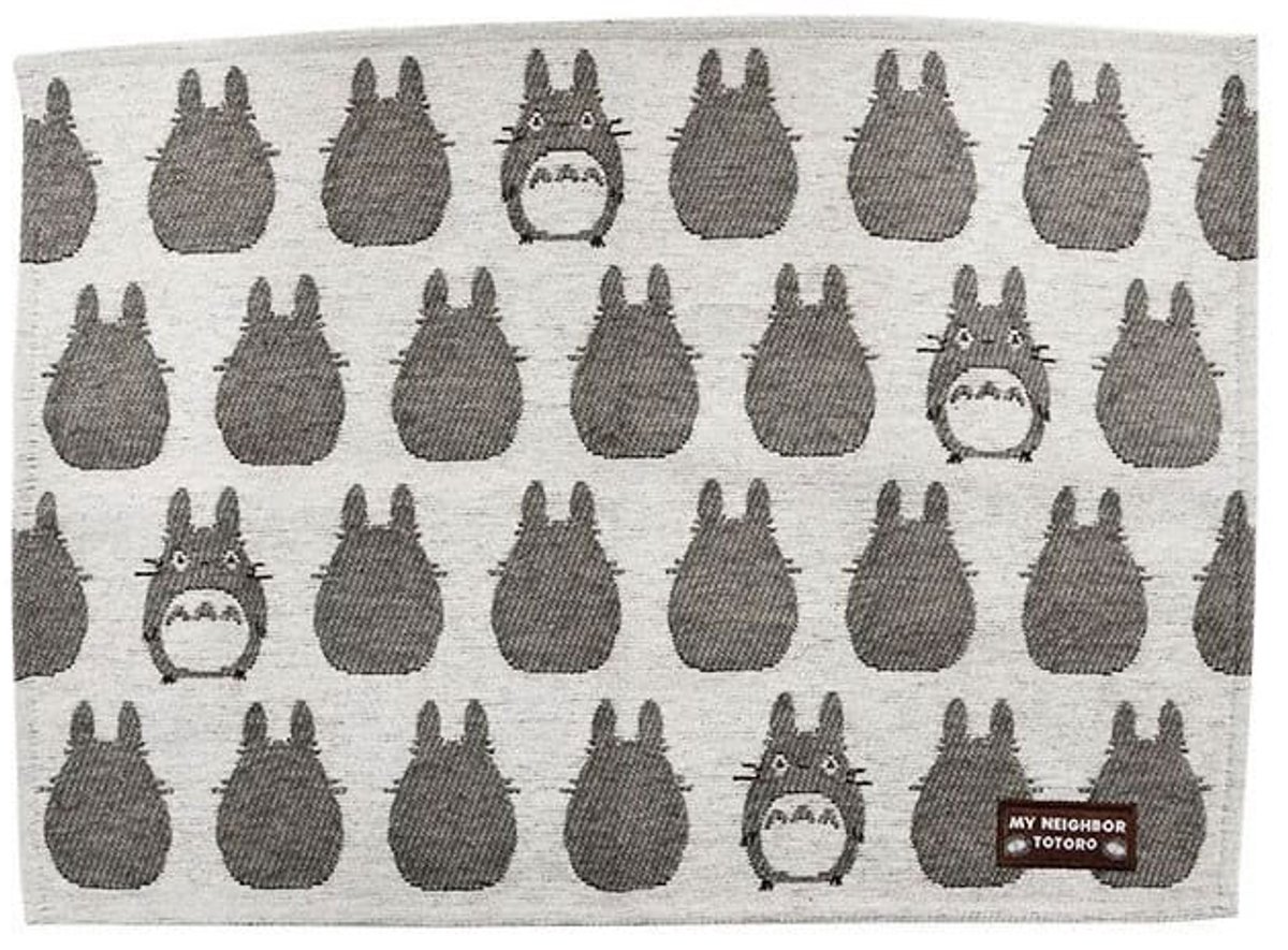 Marushin My Neighbor Totoro Napkin Big Shilouette Placemat Grijs