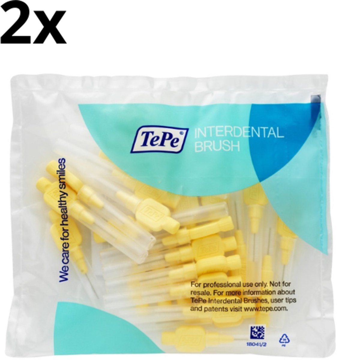 TePe Ragers EXTRA SOFT - Lichtgeel - 2 x 25 stuks - Voordeelverpakking