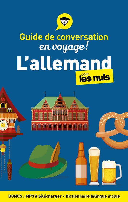 Guide de conversation en voyage ! - L'allemand pour les Nuls ... - cover
