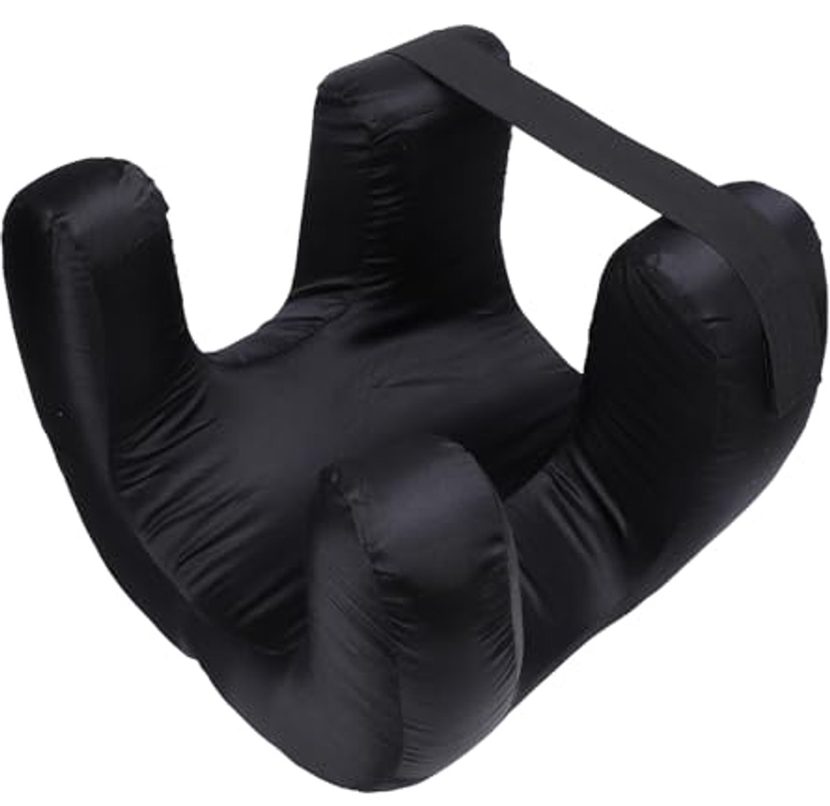 Facial Pillow For Wrinkles, Soft Silk Memory Foam Pads For Preservation Of Facial Wrinkles And Sleep Lines, Side Sleeper Pillow Ergonomic Beauty Pillow For Back Sleep (BLACK)