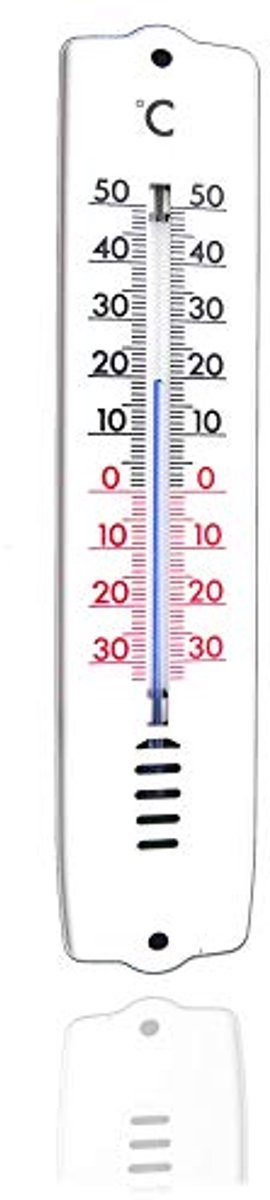 Temperatuurmeter Wandthermometer voor Binnen en Buiten -30 tot +50 °C