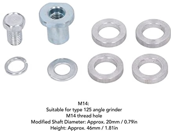 Variabele Gleufmachine Conversiekop - Aluminiumlegering - Voor Nauwkeurig Gleufsteken in Muren - Accessoires Voor Elektrisch Gereedschap Voor Bouwvakkers (M14) — afbeelding 2