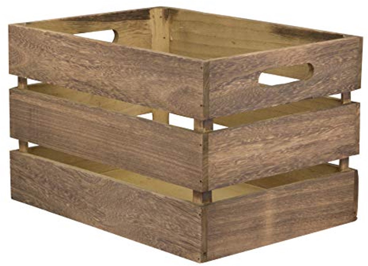 Vintage houten krat - Klassiek en sterk voor iedere gelegenheid