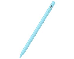 Stylus Pen voor iPad (vanaf 2018) – Magnetisch & Handpalmafwijzing – Apple Pencil alternatief – Kanteldetectie – Licht Blauw – Geschikt voor iPad Pro / Air / Mini