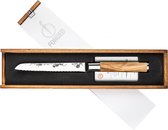 Forged Olive Universeel mes - 14cm - Gekarteld