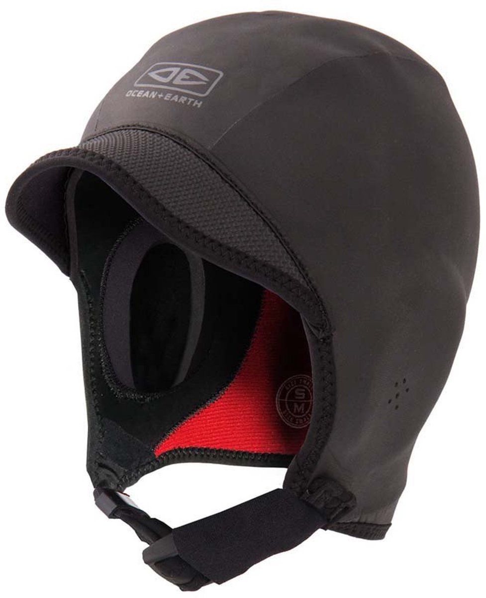 Ocean & Earth Easy Hear Neoprene 2 Mm Capuchon Zwart S-M