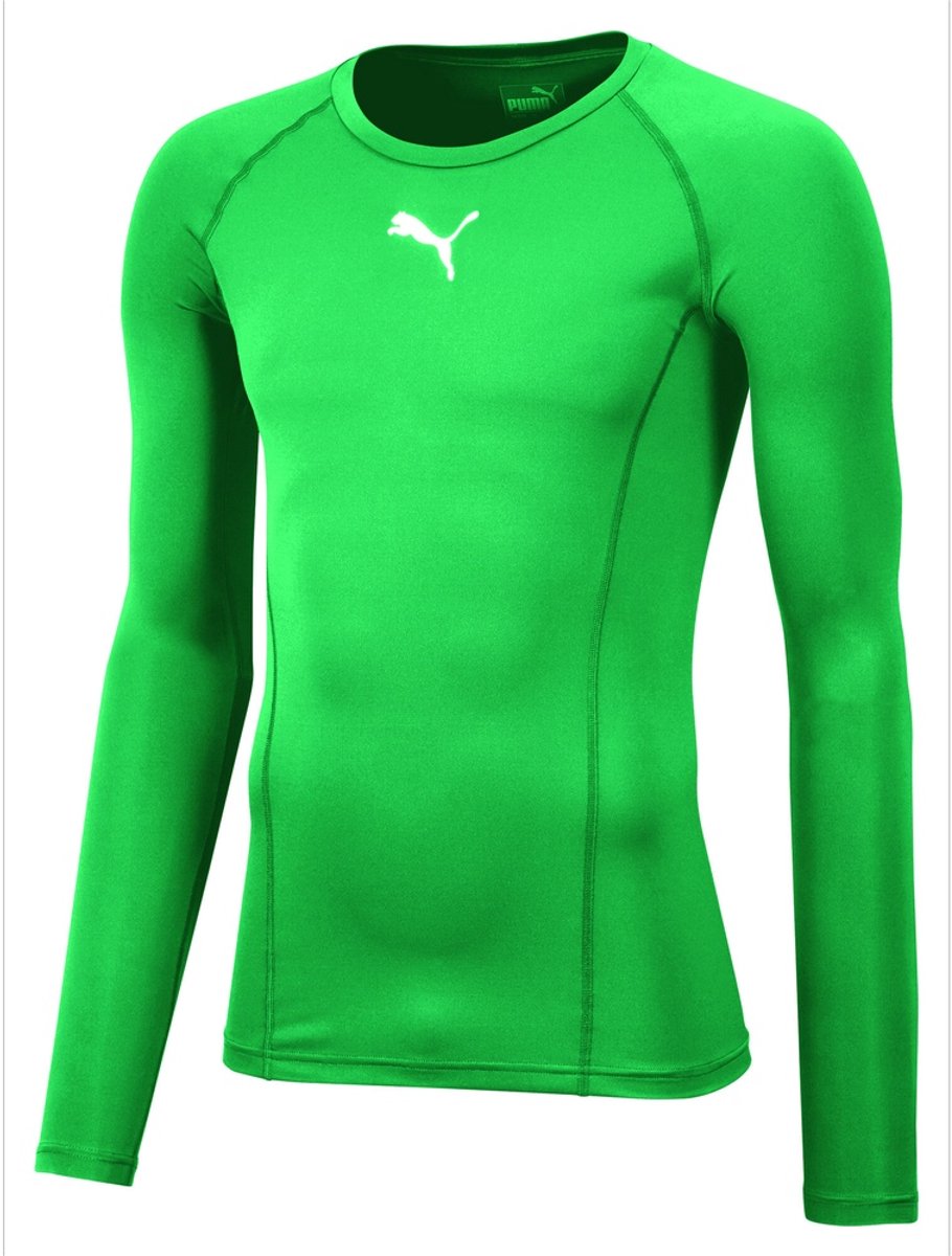 Puma Shirt LIGA Baselayer Tee Longsleeve 655920 Pepper -XL Groen