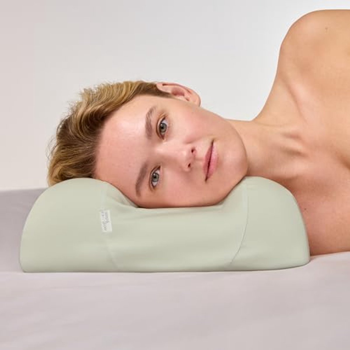 Anti-Ageing Slaap Kussen met Memory Foam - Ideaal voor Rug- en Zijslapers, Voorkomt Vlekken en Verkoudheid
