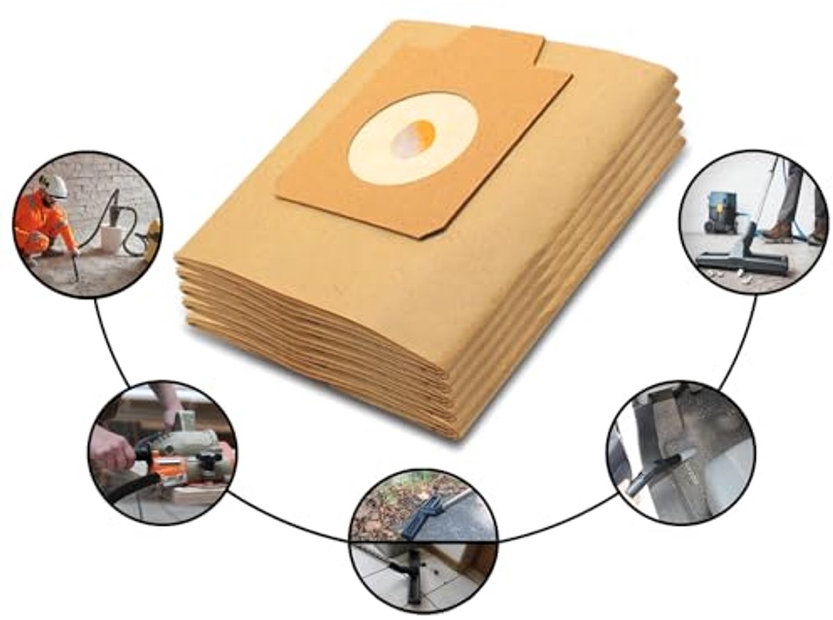 Compatibele stofzuigerzakken 10 stuks voor Nilfisk VP930