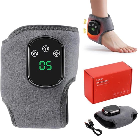 3-in-1 voetmassager - Met 3 vibratiestanden en 5 - 3-in-1 - €26,99