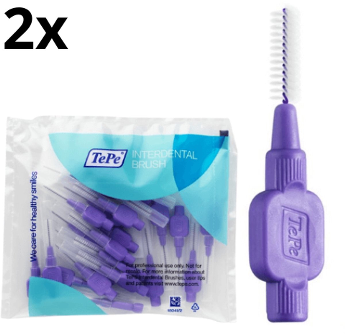 TePe Ragers Lila - 2 x 25 stuks - Voordeelverpakking