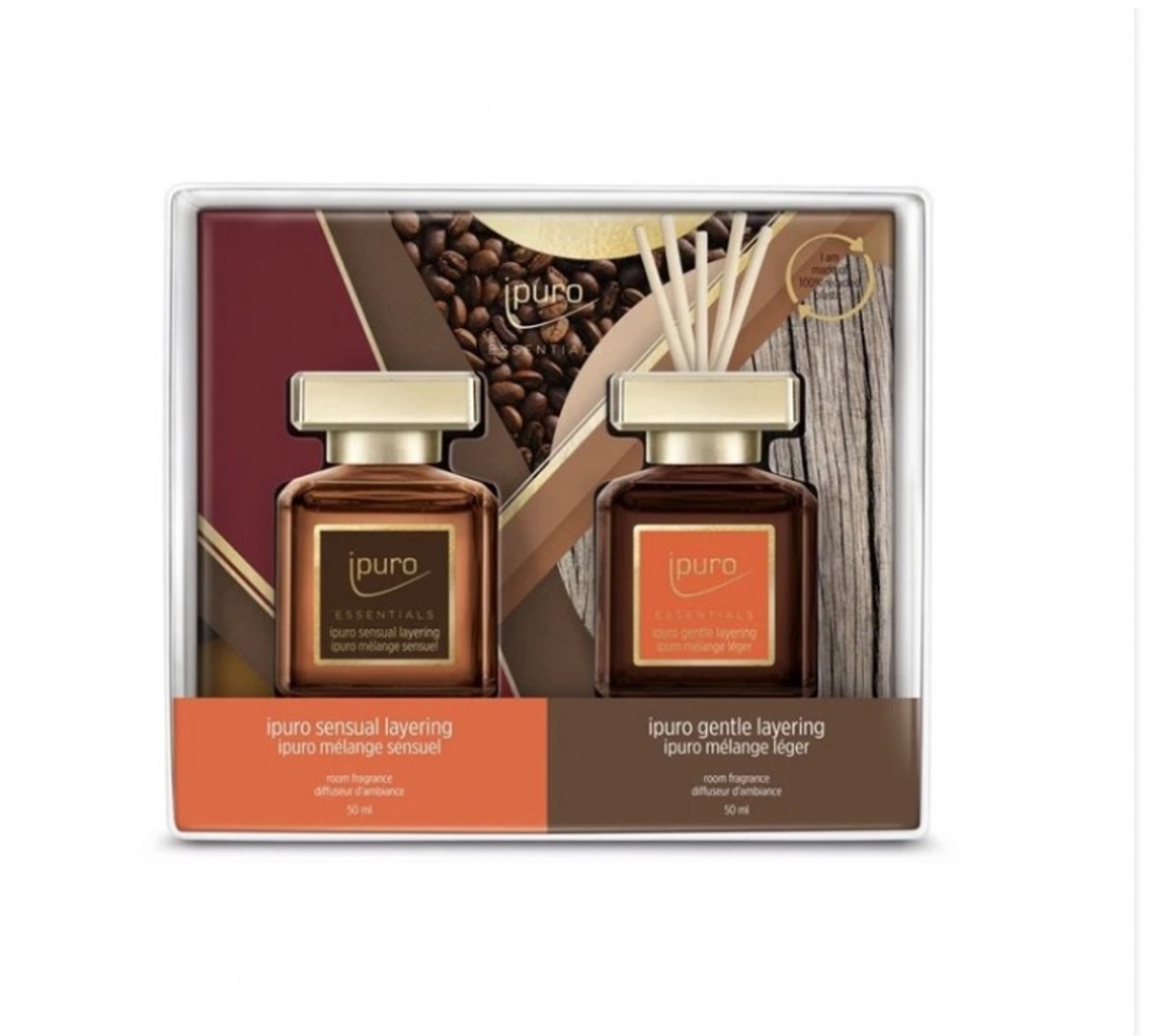 Ipuro Essentials Set 2x50ml Sensual + Gentle Layering