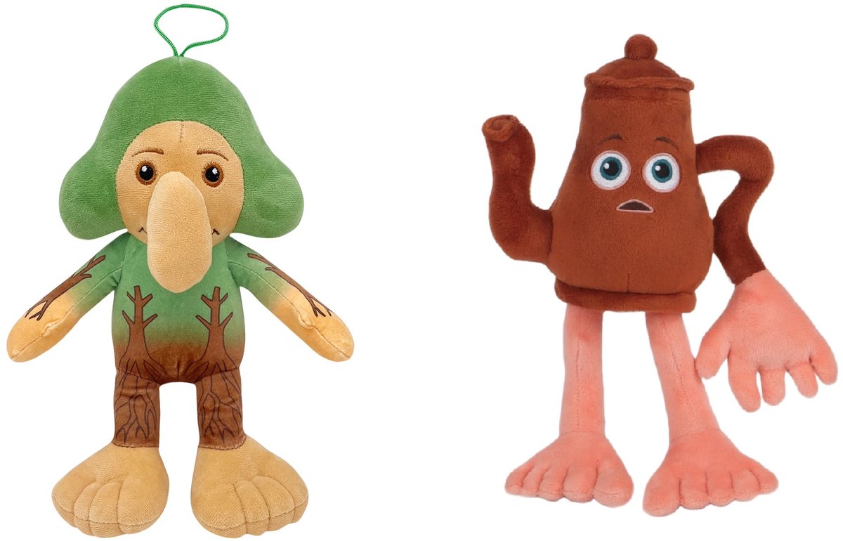 Happy Trendz® 2in1 Set KnuffelSet | Bekend van Italian Brainrot | Ta Ta Ta Sahur - Brr Brr Patapim | 30cm | “Italian Brainrot” Edition