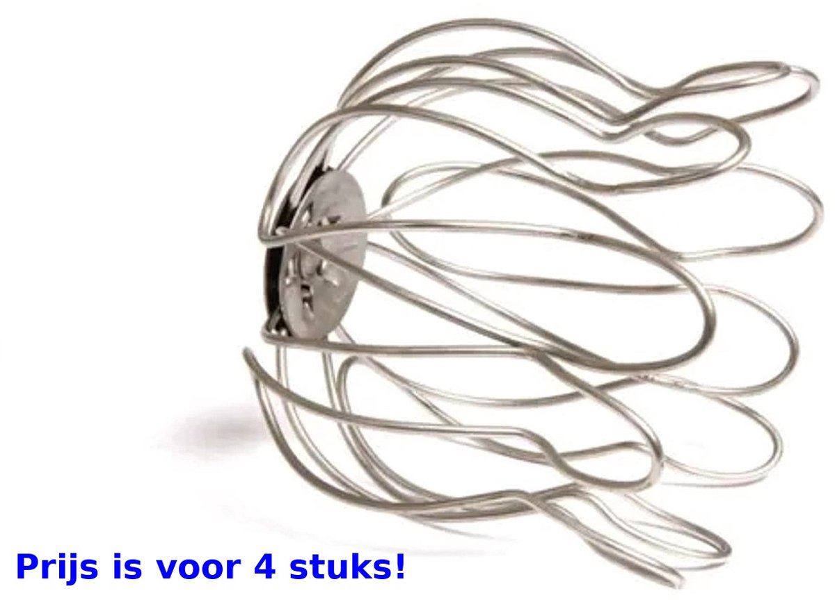 Bladvangers 4 stuks 50 - 70mm - dakgootbeschermers - boldraadrooster - dakgoot - bladrooster - regenpijp - bladvanger - dakgootbeschermer - bladvanger regenpijp - dakgootbeschermer - dakgootbescherming - Bladfilter dakgoten