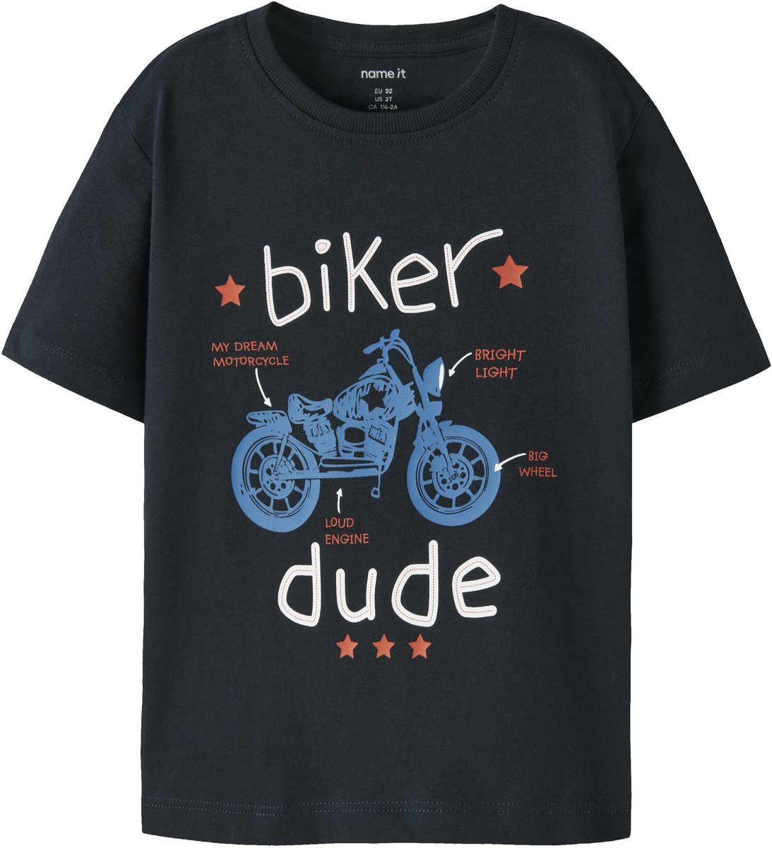 NAME IT - NMMBENNA SS NREG TOP BOX PB - Jongens - T-shirts