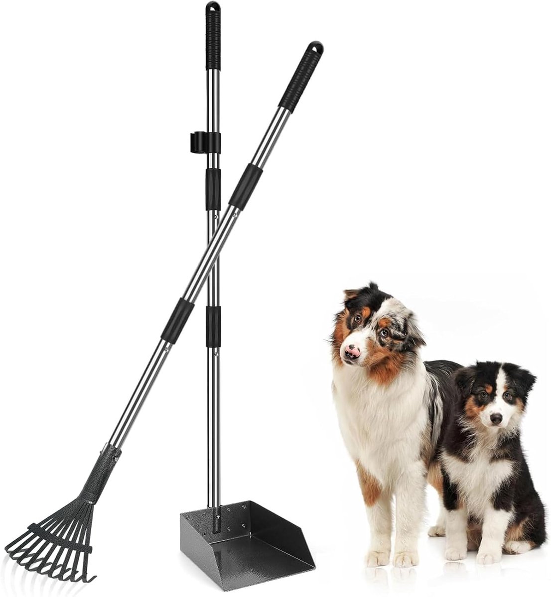 Poepschep hond - Poepschep - Poepgrijper - 96 cm Ergonomisch Verstelbaar