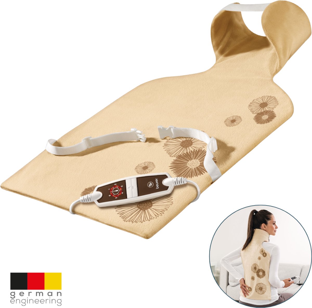 Beurer HK58 Cosy Warmtekussen voor Rug en Nek