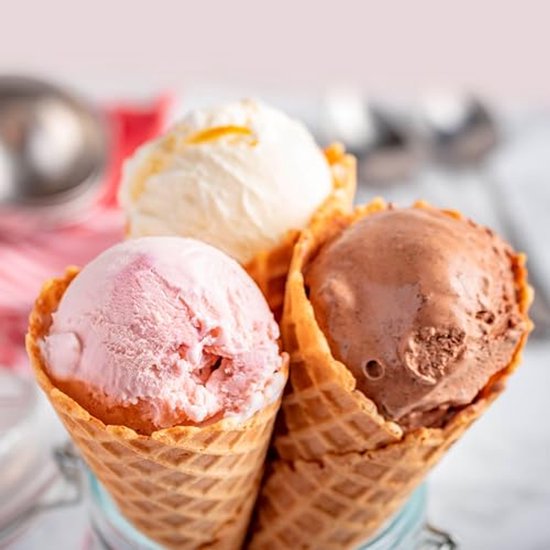 Elektrische IJs machine Met Draagbaar Handvat - 4 Liter in Minuten, Voor Yoghurt en Gelato van Enrico. — afbeelding 3