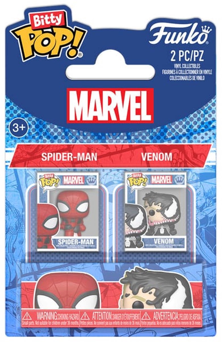 Funko Bitty Pop! - Marvel - Spider-Man & Venom - 2-Pack