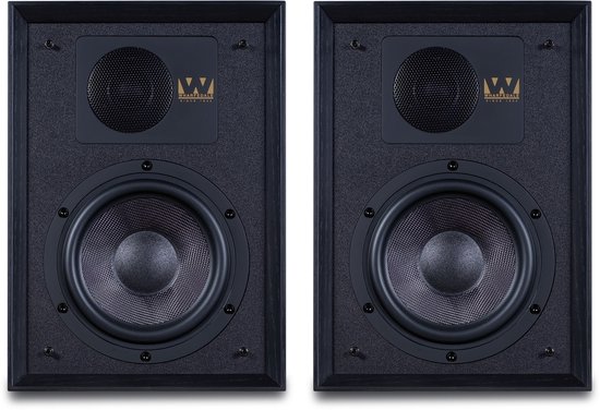 Wharfedale Denton 85th Anniversary Boekenplank Speaker - 2-weg Speaker - Tweeter 25'' mm - Woofer 156'' mm - Zwart